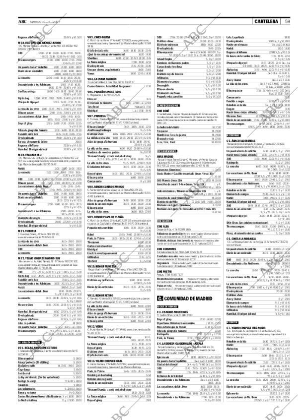 ABC MADRID 10-04-2007 página 59