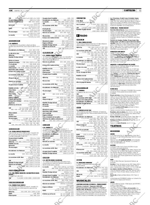 ABC MADRID 10-04-2007 página 61