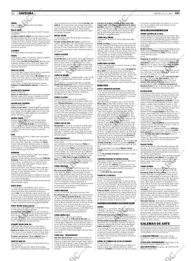 ABC MADRID 10-04-2007 página 62