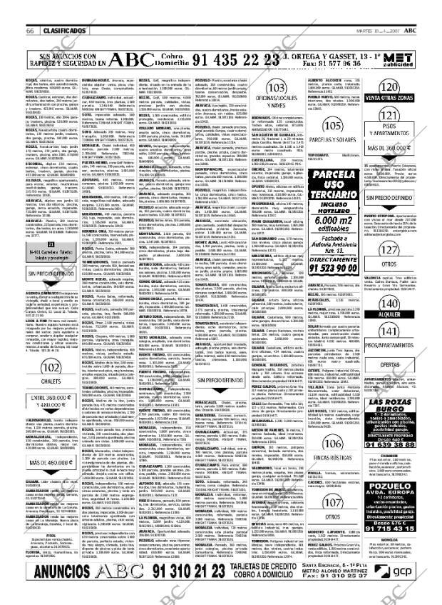 ABC MADRID 10-04-2007 página 66