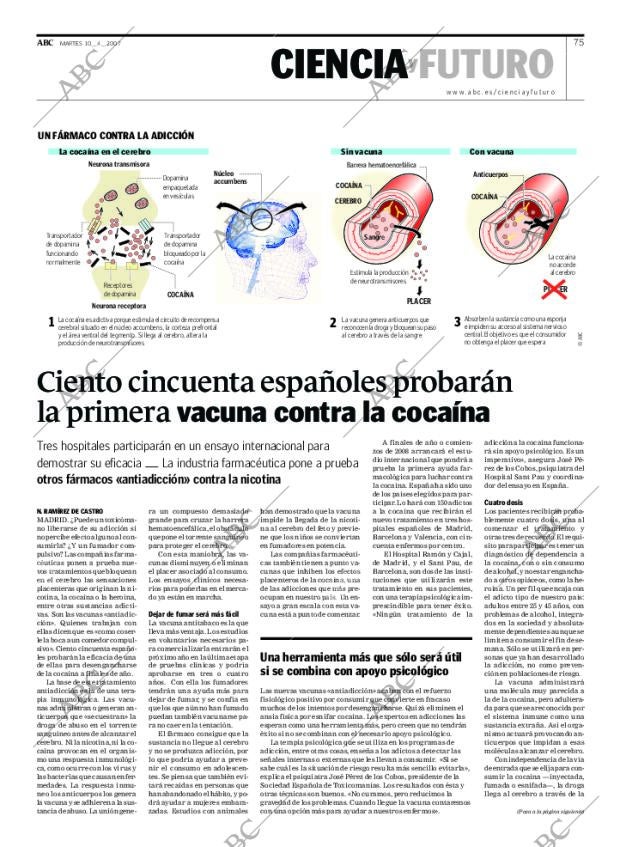 ABC MADRID 10-04-2007 página 75