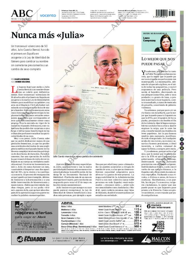 ABC MADRID 11-04-2007 página 100
