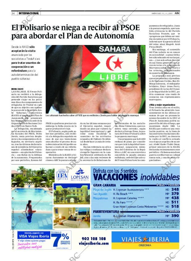 ABC MADRID 11-04-2007 página 34