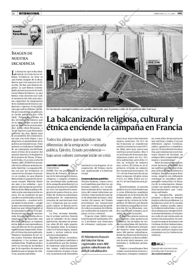 ABC MADRID 11-04-2007 página 36
