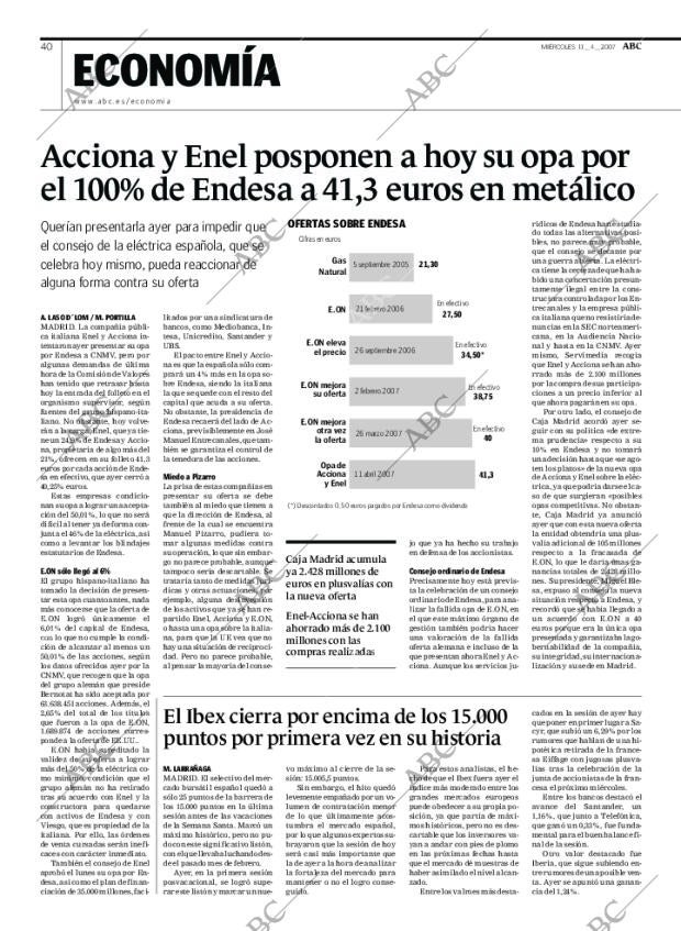 ABC MADRID 11-04-2007 página 40