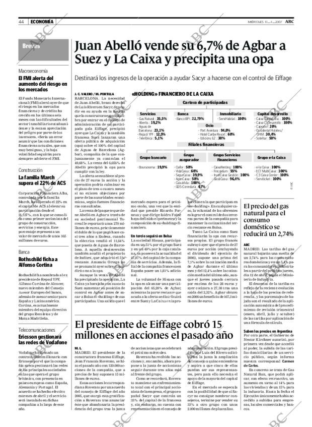 ABC MADRID 11-04-2007 página 44