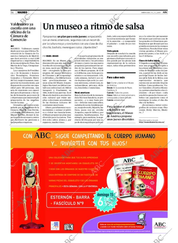 ABC MADRID 11-04-2007 página 56