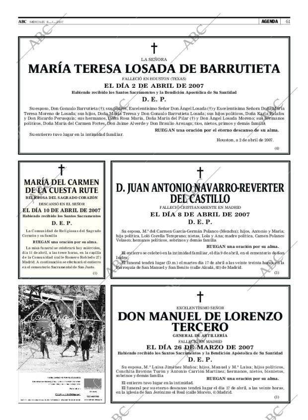 ABC MADRID 11-04-2007 página 61