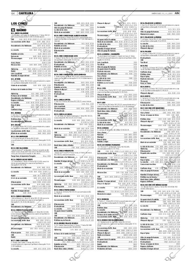ABC MADRID 11-04-2007 página 64