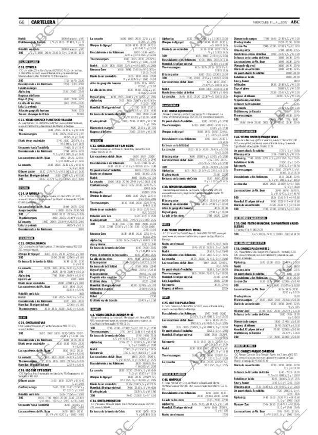 ABC MADRID 11-04-2007 página 66