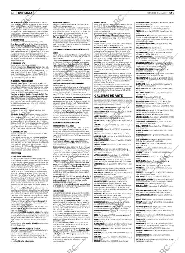 ABC MADRID 11-04-2007 página 68