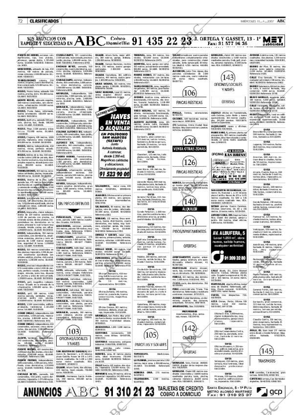 ABC MADRID 11-04-2007 página 72