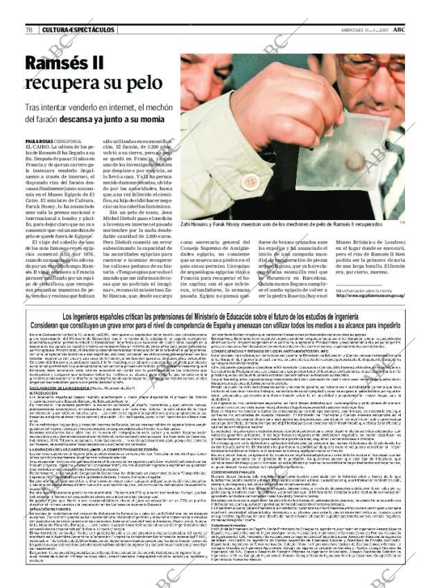 ABC MADRID 11-04-2007 página 78