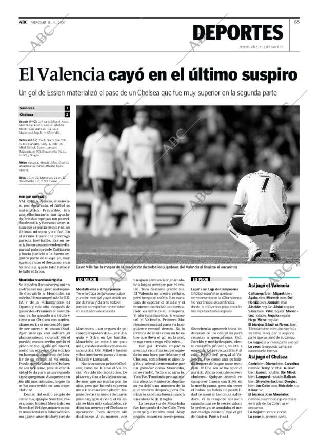 ABC MADRID 11-04-2007 página 85
