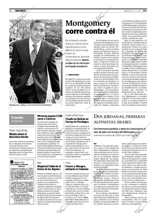 ABC MADRID 11-04-2007 página 90