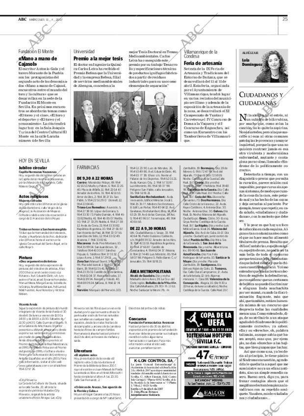 ABC SEVILLA 11-04-2007 página 25