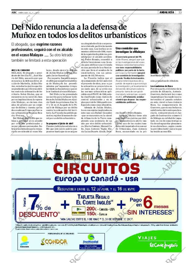 ABC SEVILLA 11-04-2007 página 33
