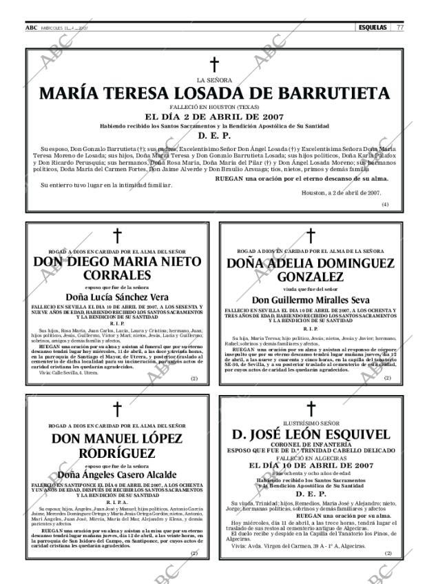ABC SEVILLA 11-04-2007 página 77