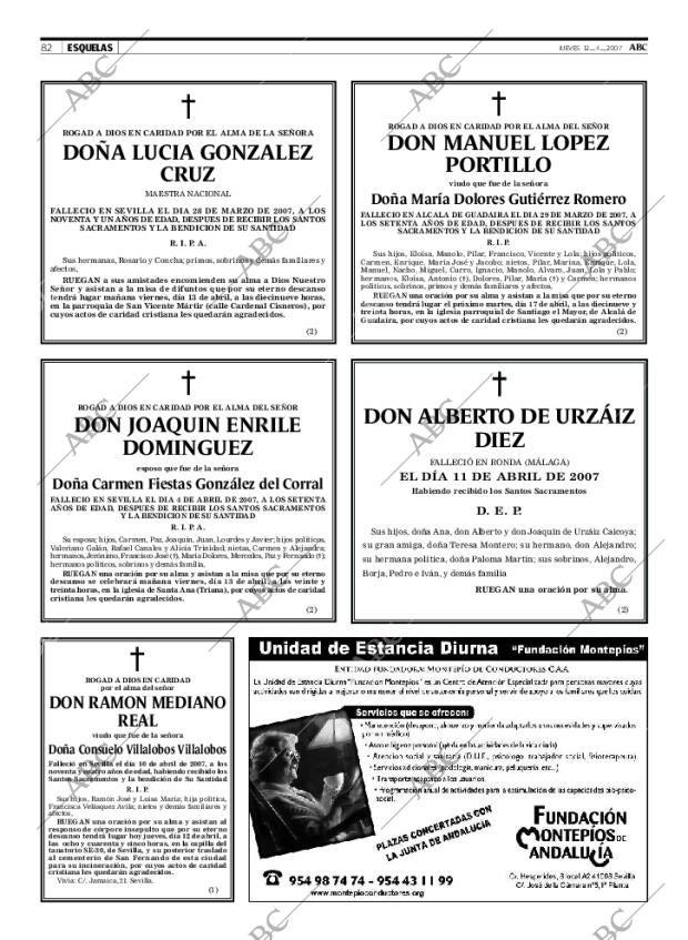 ABC SEVILLA 12-04-2007 página 82