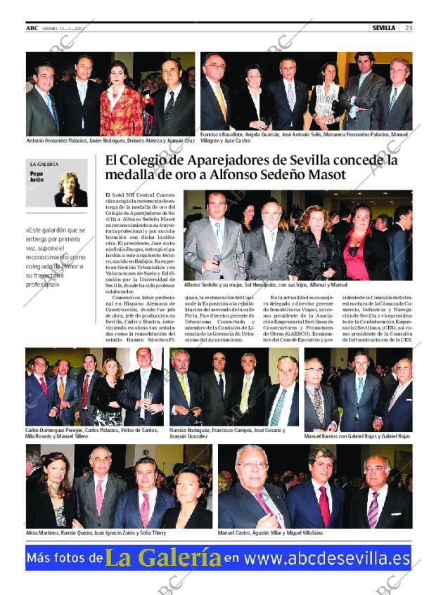ABC SEVILLA 13-04-2007 página 23