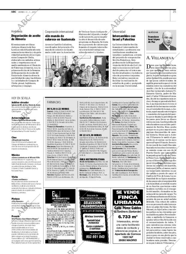 ABC SEVILLA 13-04-2007 página 25