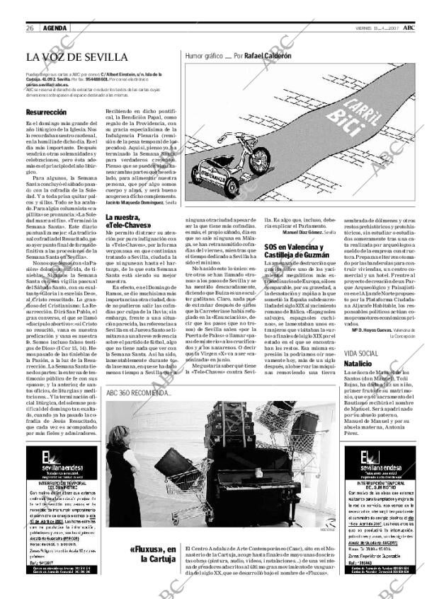 ABC SEVILLA 13-04-2007 página 26