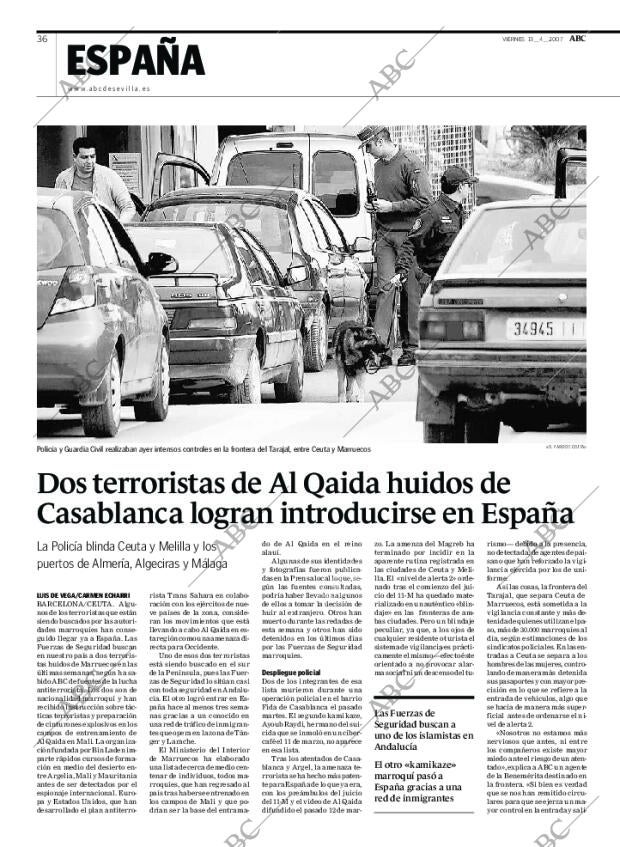 ABC SEVILLA 13-04-2007 página 36