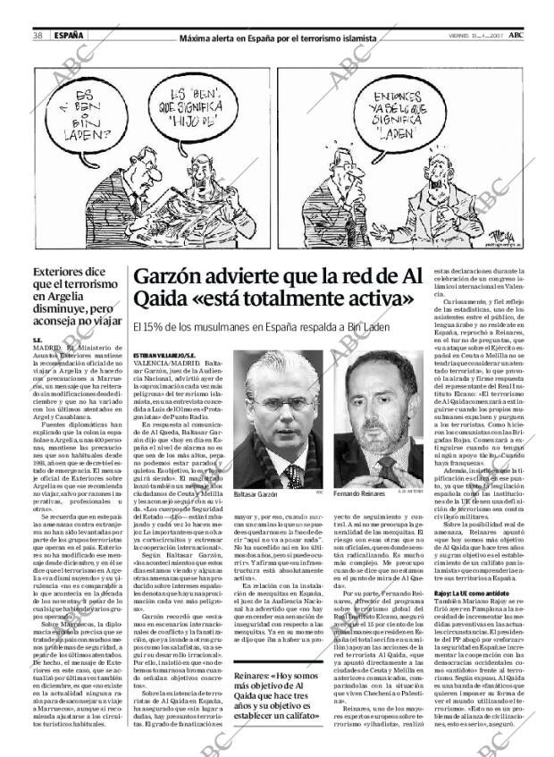 ABC SEVILLA 13-04-2007 página 38