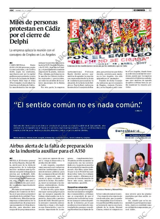 ABC SEVILLA 13-04-2007 página 61