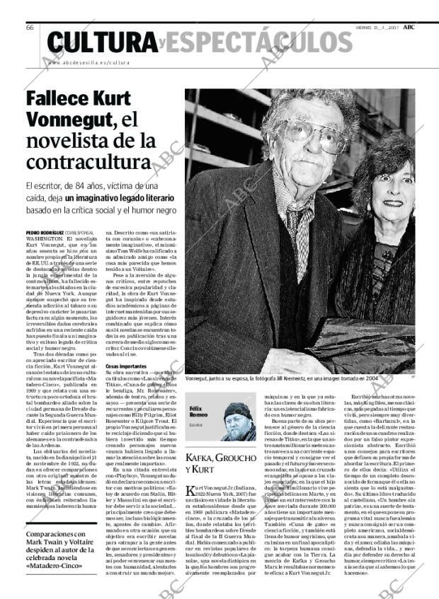 ABC SEVILLA 13-04-2007 página 66