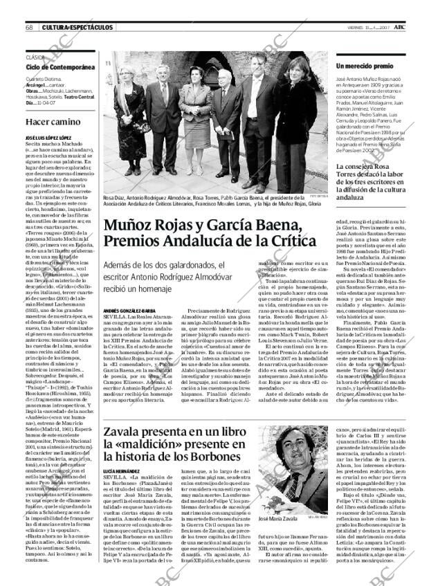 ABC SEVILLA 13-04-2007 página 68