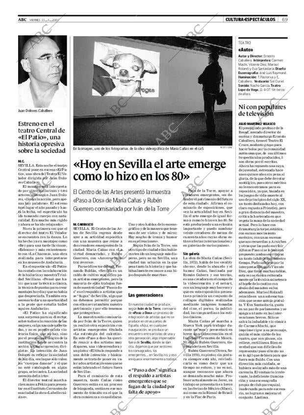 ABC SEVILLA 13-04-2007 página 69