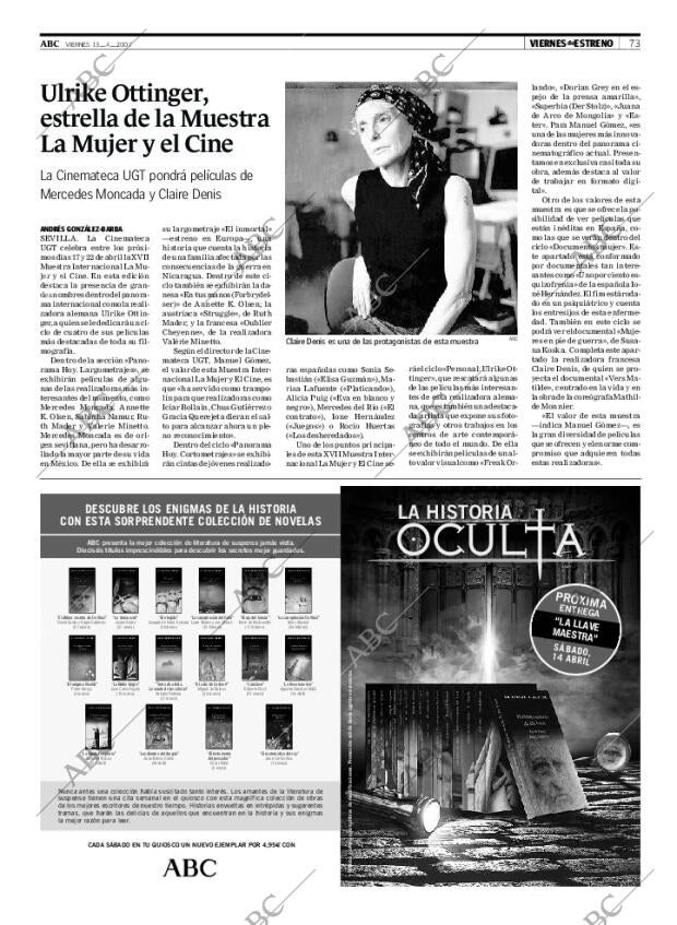 ABC SEVILLA 13-04-2007 página 73