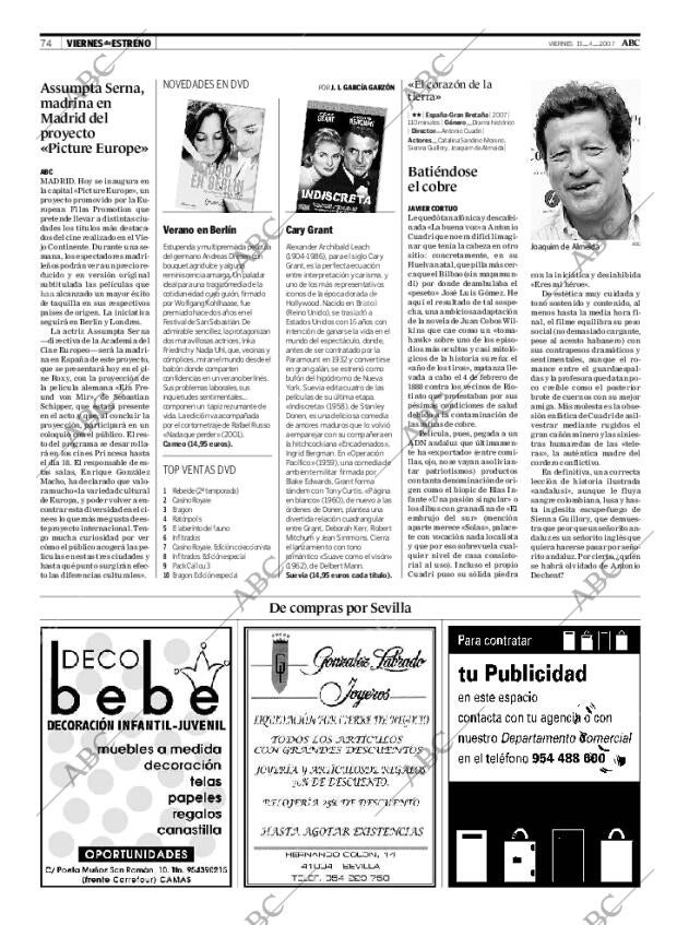 ABC SEVILLA 13-04-2007 página 74