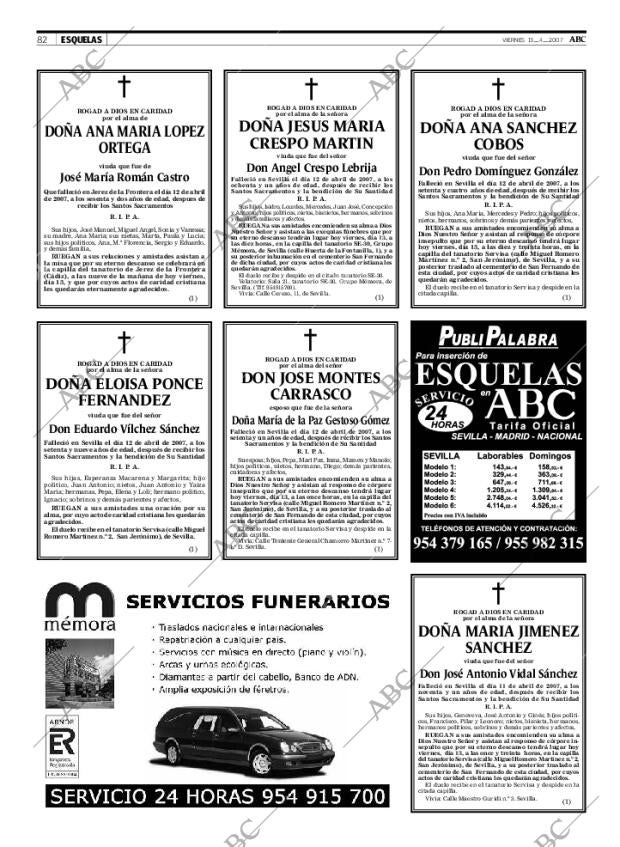 ABC SEVILLA 13-04-2007 página 82