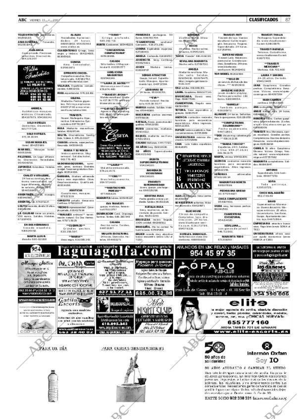 ABC SEVILLA 13-04-2007 página 87