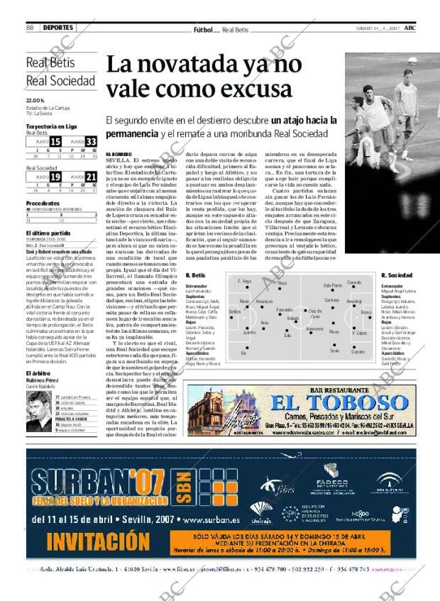ABC SEVILLA 14-04-2007 página 100