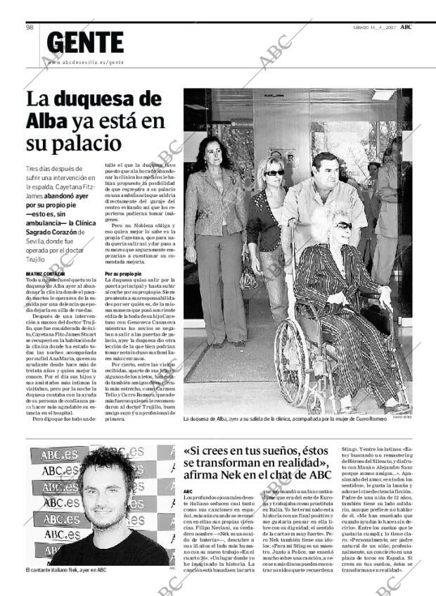 ABC SEVILLA 14-04-2007 página 110