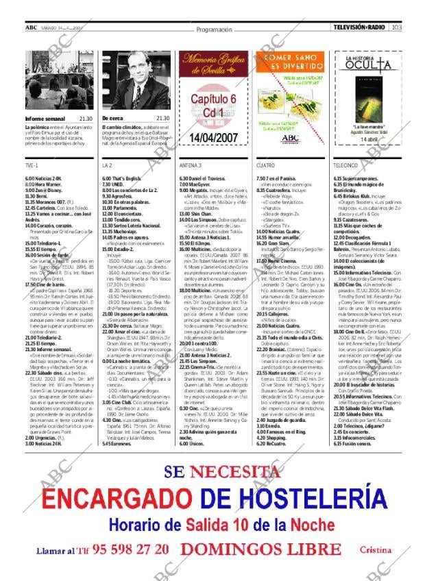 ABC SEVILLA 14-04-2007 página 115