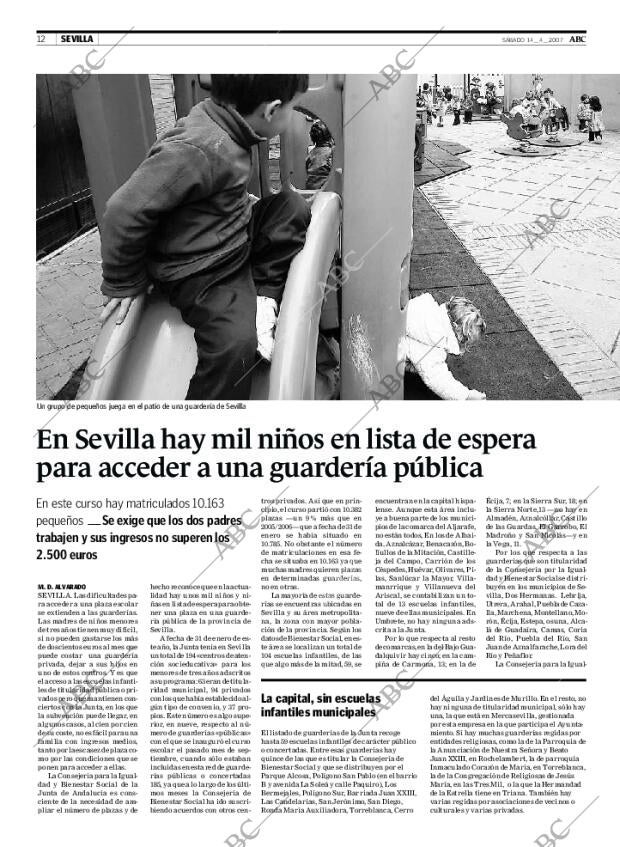 ABC SEVILLA 14-04-2007 página 12