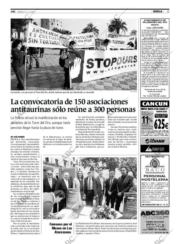ABC SEVILLA 14-04-2007 página 15