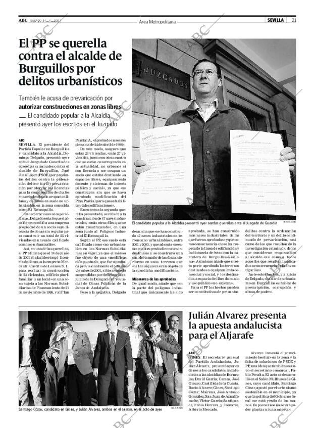 ABC SEVILLA 14-04-2007 página 21