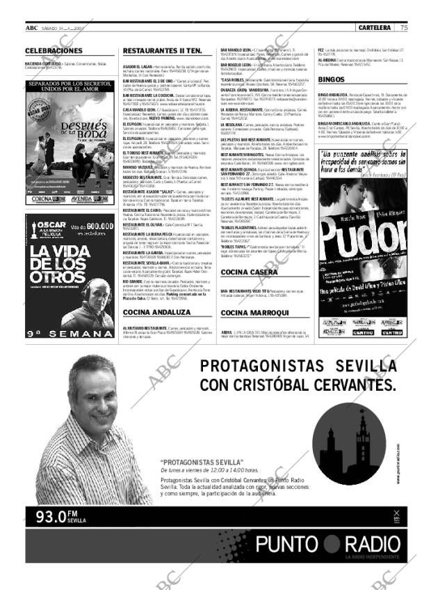 ABC SEVILLA 14-04-2007 página 87