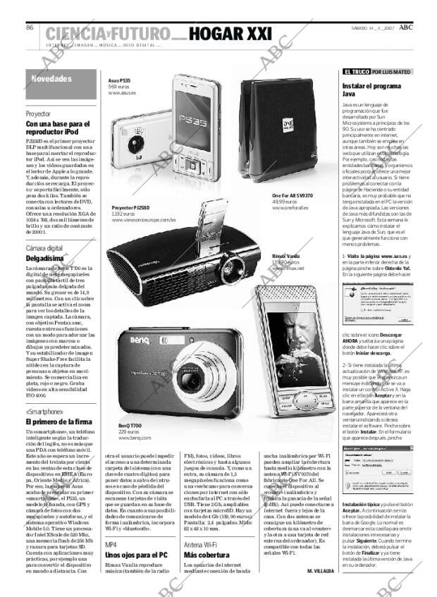 ABC SEVILLA 14-04-2007 página 98