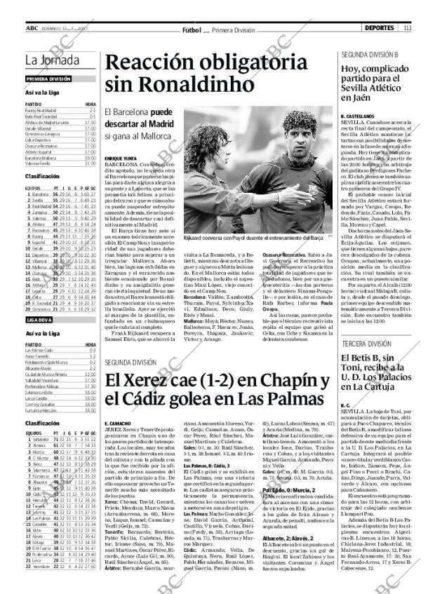 ABC SEVILLA 15-04-2007 página 111