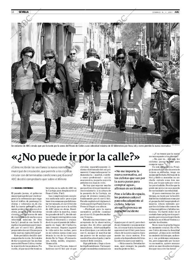 ABC SEVILLA 15-04-2007 página 14