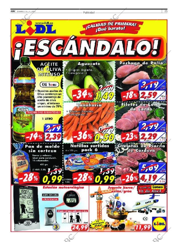 ABC SEVILLA 15-04-2007 página 25