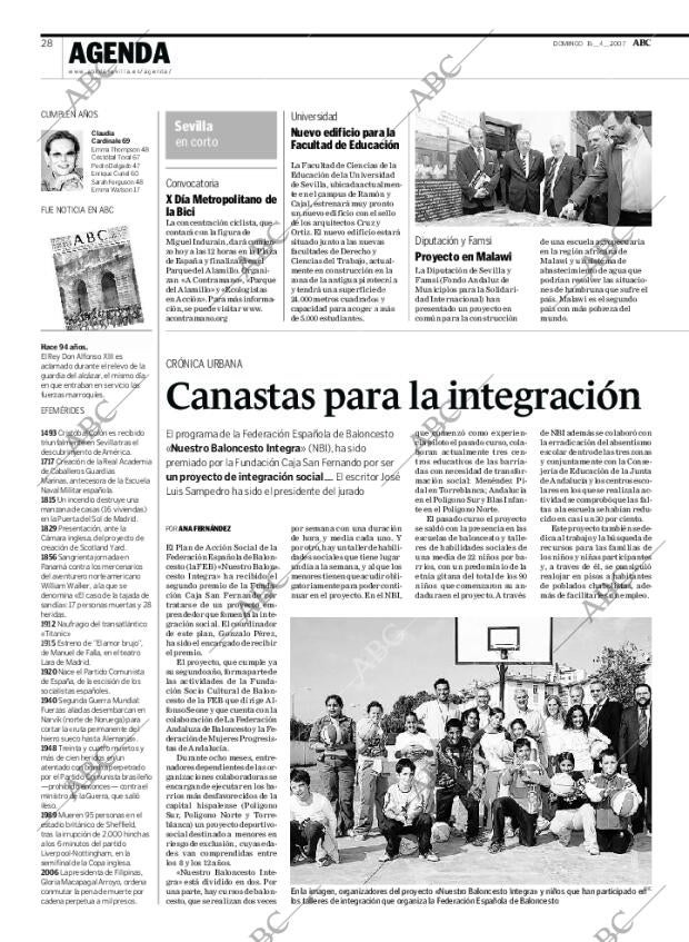 ABC SEVILLA 15-04-2007 página 28