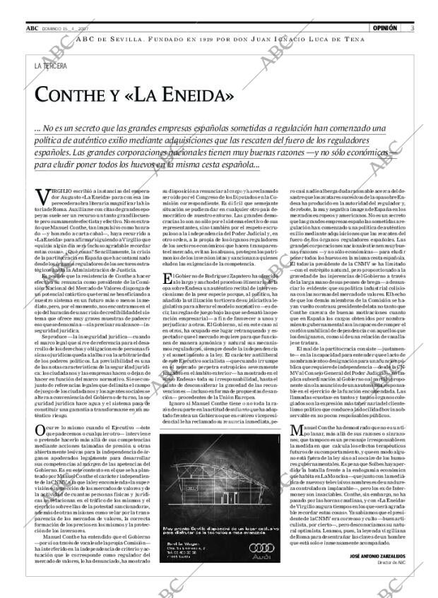 ABC SEVILLA 15-04-2007 página 3