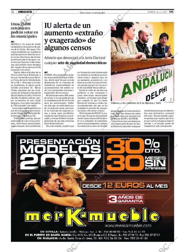 ABC SEVILLA 15-04-2007 página 36